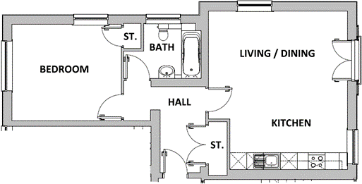 Unit 2 Floor Plan