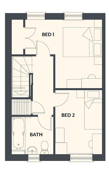 The Hazel, Valley View, Floor plan 2